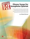 Disney Songs for Saxofone Quartet - für 4 Saxofone...