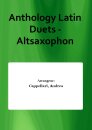 Anthology Latin Duets - Altsaxophon