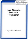 Hora Staccato - Solo für 4 Trompeten