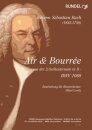 Air und Bourée (aus der 3.Orchestersuite in D-Dur...