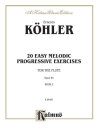 Twenty Easy Melodic Progressive Exercises, Op. 93, Volume II