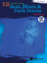 12 Medium-Easy Jazz, Blues &amp; Funk Etudes