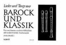 Lieder und T&auml;nze aus Barock und Klassik