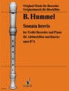 Sonata brevis op. 87b Druckversion