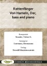 Rattenfänger Von Hameln, Der, bass and piano
