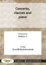 Concerto, clarinet and piano