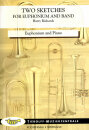 Two Sketches For Euphonium And Band - euphonium and piano