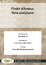 Plaisir dAmour, flute and piano
