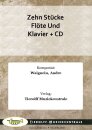 Zehn Stücke Flöte Und Klavier + CD