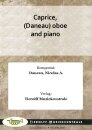 Caprice, (Daneau) oboe and piano