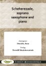Scheherezade, soprano saxophone and piano