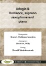 Adagio &amp; Romance, soprano saxophone and piano