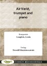 Air Vari&eacute;, trumpet and piano