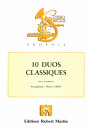 10 Duos Classiques 2 Trompeten