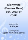 Julehymne (Domine Deus) opt. vocal or choir