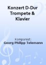 Konzert D-Dur Trompete &amp; Klavier