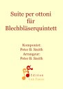 Suite per ottoni f&uuml;r Blechbl&auml;serquintett