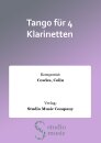 Tango für 4 Klarinetten