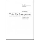Trio f&uuml;r Saxophone