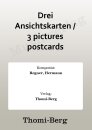Drei Ansichtskarten / 3 pictures postcards