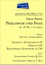 Pr&auml;ludium und Fuge, op. 28, Nr. 1