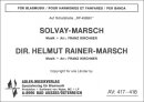 Solvay-Marsch / Dir. Helmut Rainer-Marsch