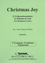 32 Christmas Carols - 2 Trumpets, Trombone &amp; Euphonium