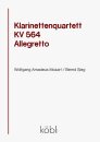 Klarinettenquartett KV 564 - Allegretto