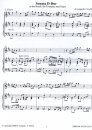 Sonate - Ausgabe in D-Dur (transponiert)