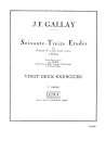 Jacques François Gallay: 22 Exercices