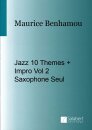 Jazz 10 Themes + Impro Vol 2 Saxophone Seul