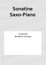 Sonatine Saxo-Piano