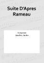Suite DApres Rameau