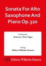 Sonata For Alto Saxophone And Piano Op.320