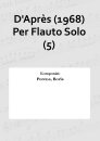 DApr&egrave;s (1968) Per Flauto Solo (5)