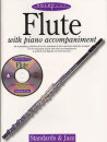 Solo Plus : Standard &amp; Jazz Flute With Piano Acc.