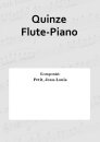 Quinze Flute-Piano