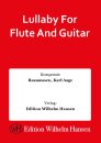 Lullaby For Flute And Guitar