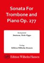Sonata For Trombone and Piano Op. 277
