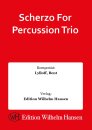 Scherzo For Percussion Trio
