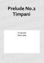 Prelude No.2 Timpani