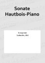 Sonate Hautbois-Piano