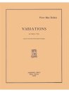 Variations For Oboe And Piano