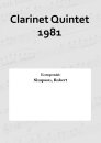 Clarinet Quintet 1981