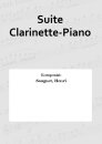 Suite Clarinette-Piano