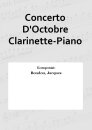 Concerto DOctobre Clarinette-Piano