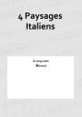 4 Paysages Italiens