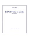 Rapsodie Ni&ccedil;oise For Clarinet And Piano