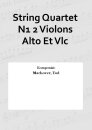 String Quartet N1 2 Violons Alto Et Vlc