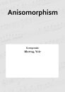Anisomorphism